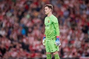 记者：拉波尔塔对特狮拒绝授权很生气，但相信球员会重新考虑